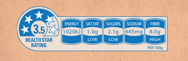 carousel-Health Star Ratings are voluntary and are starting to appear on the front of packaged foods.